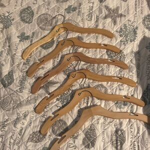 Natural Wooden Clothes Hangers